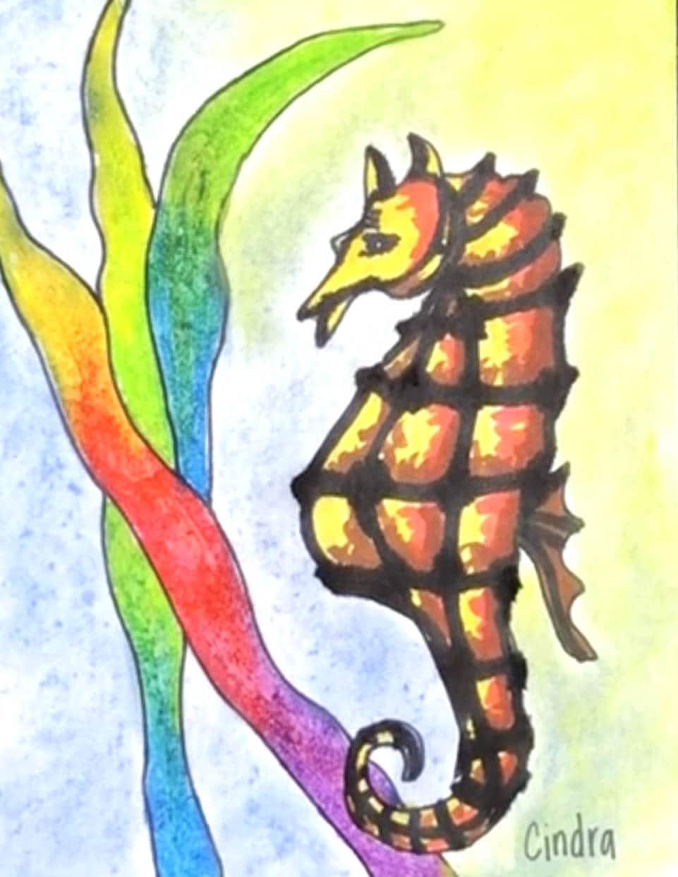 Seaweed Seahorse L2