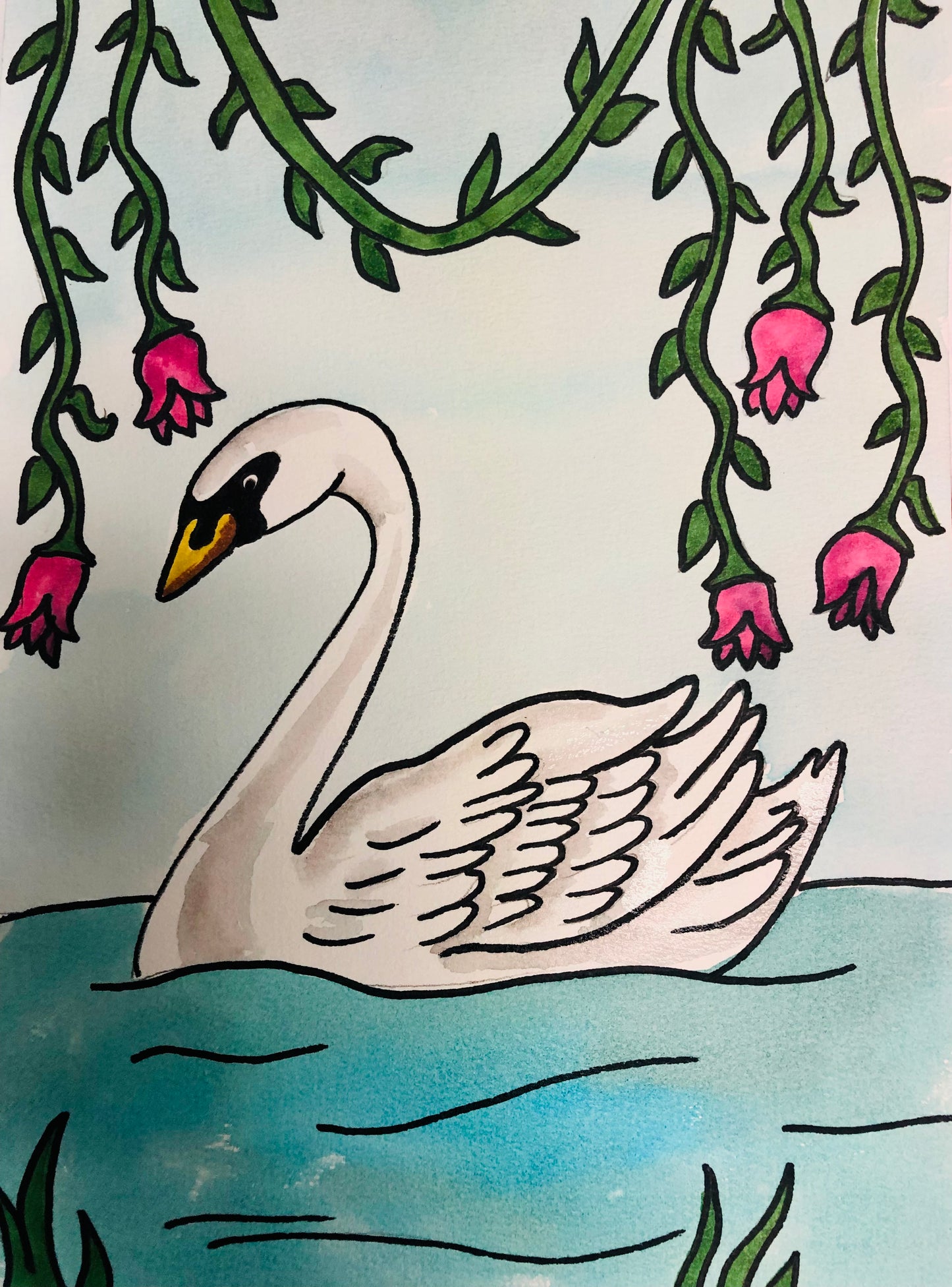 Swimming Swan L2