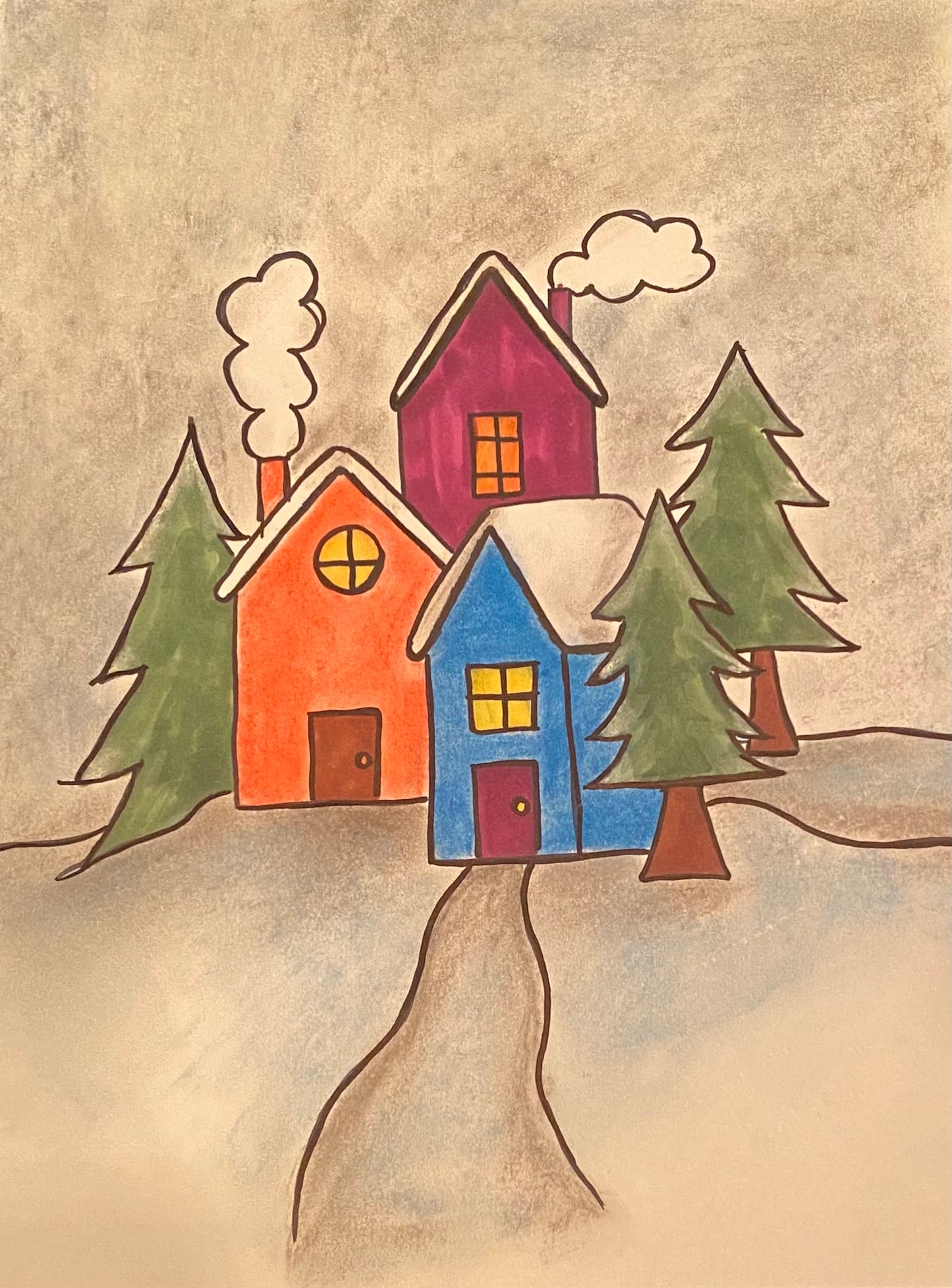 Snowy Village L1