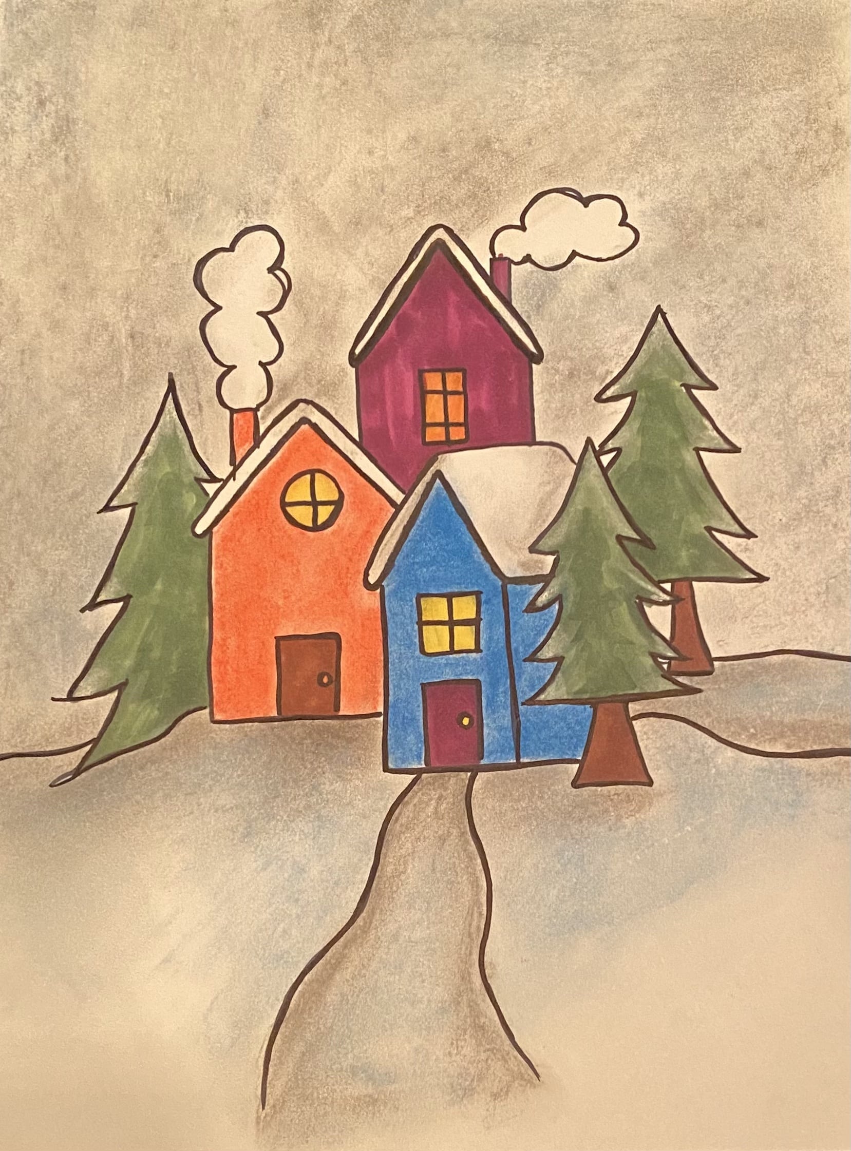 Snowy Village L1