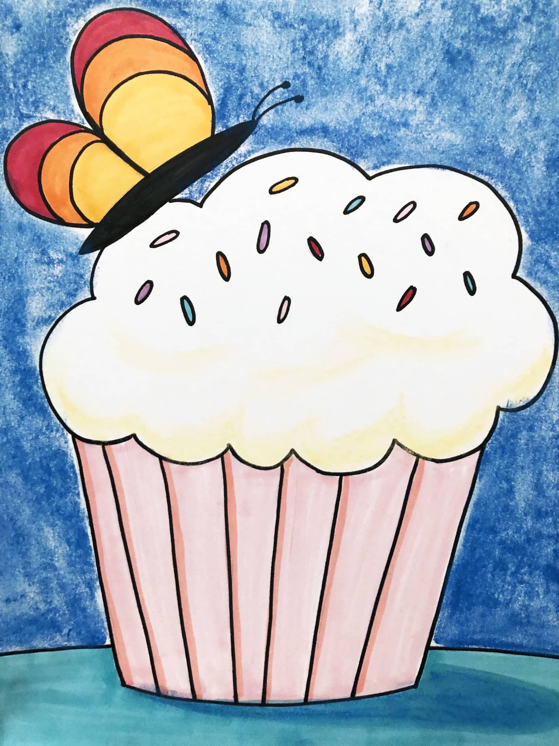 Butterfly Cupcake L1