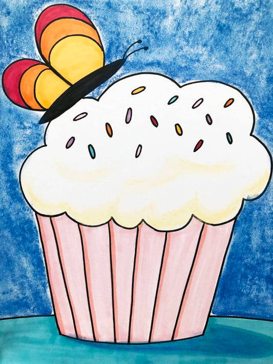 Butterfly Cupcake L1