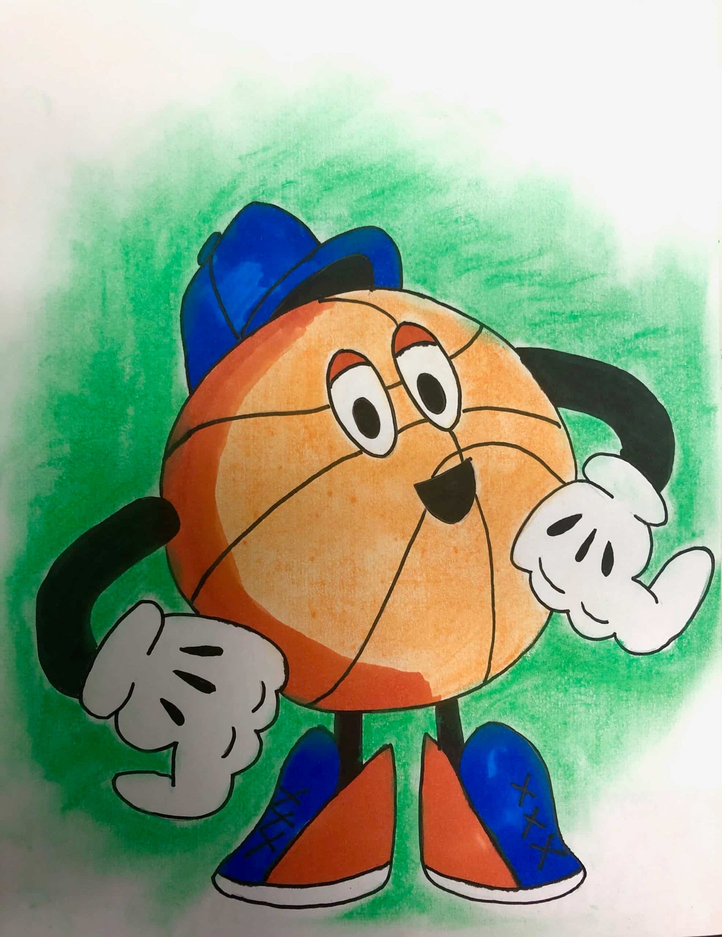Basketball Cartoon L1