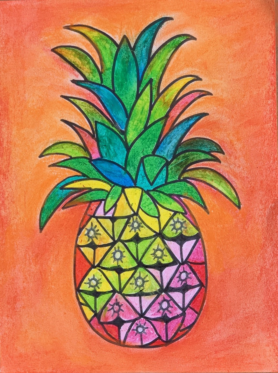 Colorful Pineapple L2