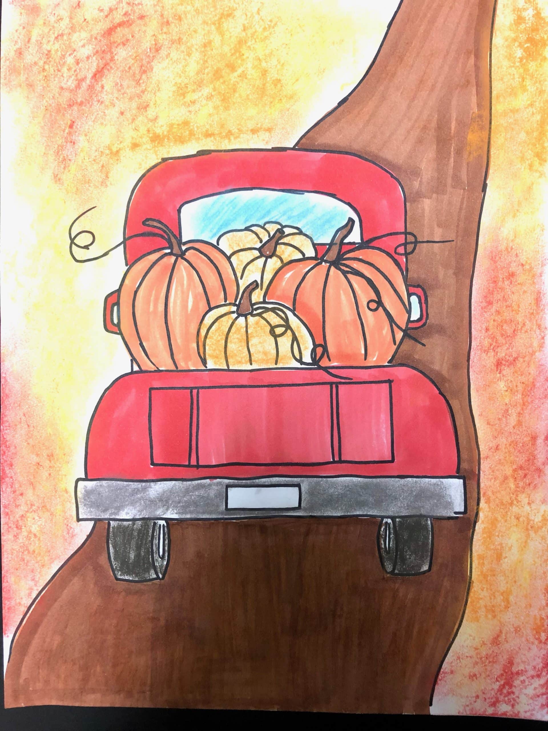 Pumpkin Truck L2